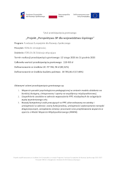 PPP Myszków Perspektywa 3P PDF